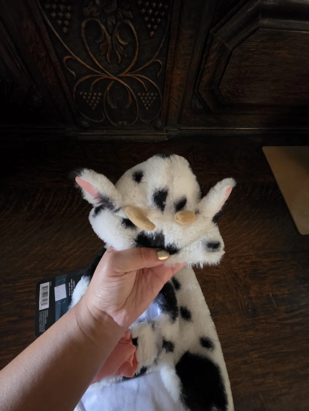 Retriever Cow Dog Costume XS/S NWT